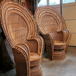 Wicker Chairs - For Rent