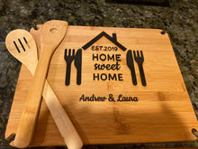 Load image into Gallery viewer, Personalized Engraved Cutting Boards
