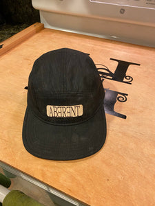 New !!! Custom engraved leather patches on hats