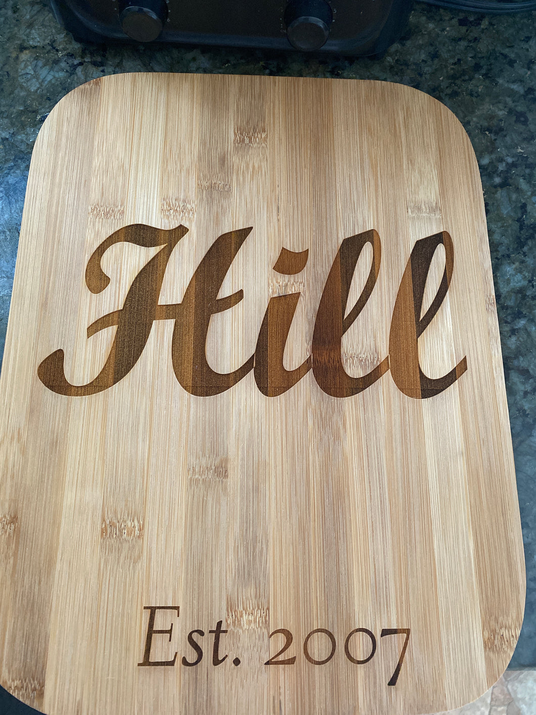Personalized Engraved Cutting Boards