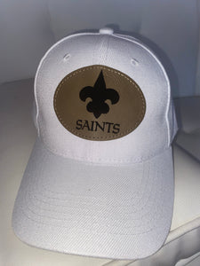 New !!! Custom engraved leather patches on hats