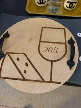 Load image into Gallery viewer, Personalized Engraved Serving Tray Cheese Board
