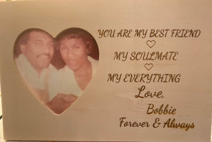 Engraved photos