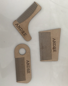 Men’s Wooden Beard Combs