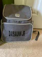 Load image into Gallery viewer, Diaper bag with name
