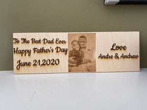 Engraved photos