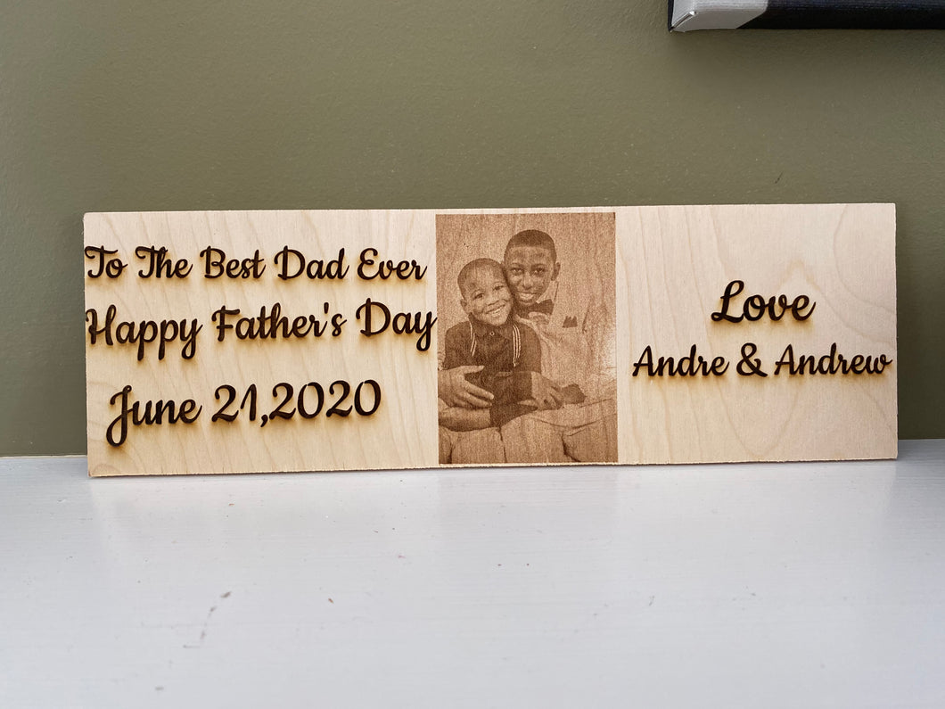 Engraved photos