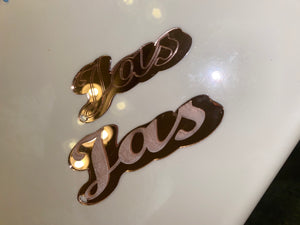 Acrylic Engraved Name Keychain