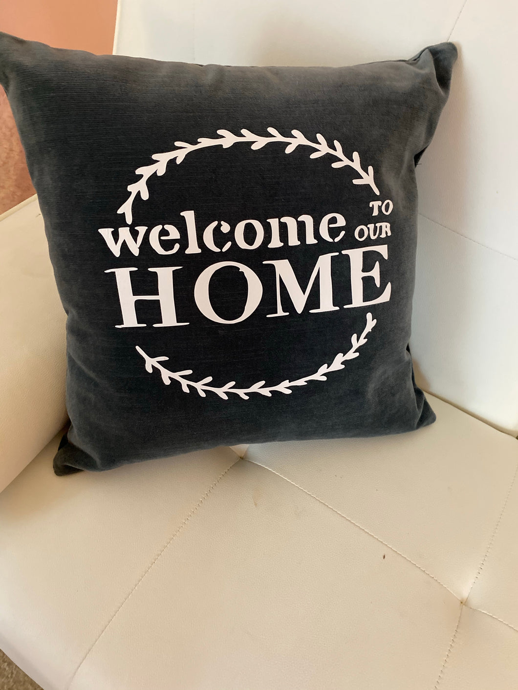 New!!! Welcome Pillow